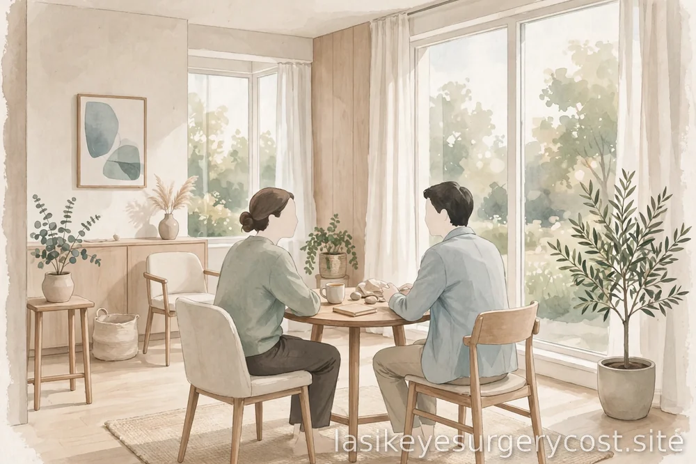 doctor and patient talking in consultation room