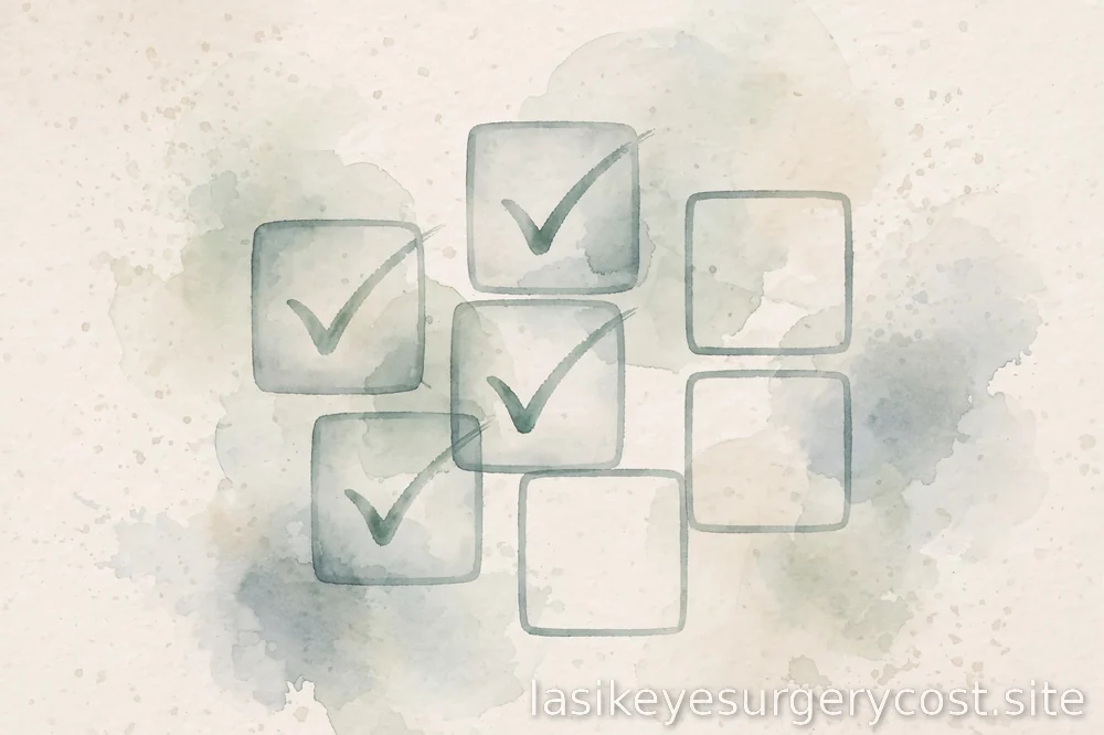 checklist-style illustration