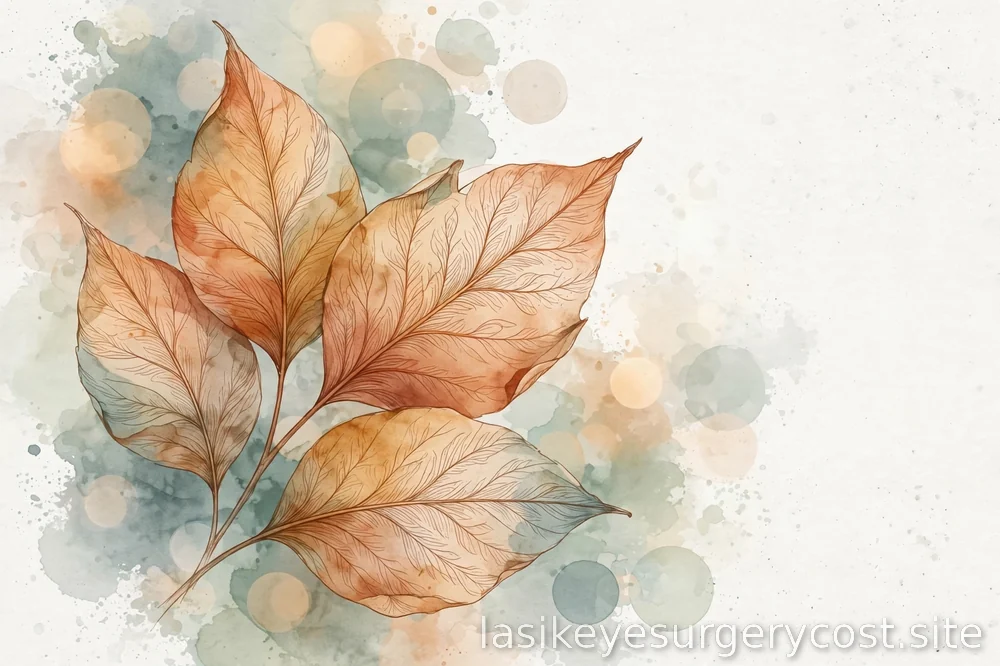 autumn-themed abstract